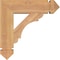 Ekena Millwork Olympic Arts & Crafts Smooth Bracket, Western Red Cedar, 3 1/2"W x 16"D x 16"H BKT04X16X16OLY03SWR - alternate 3